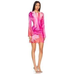 asher midi dress hemant and nandita Amari Midi Dress M